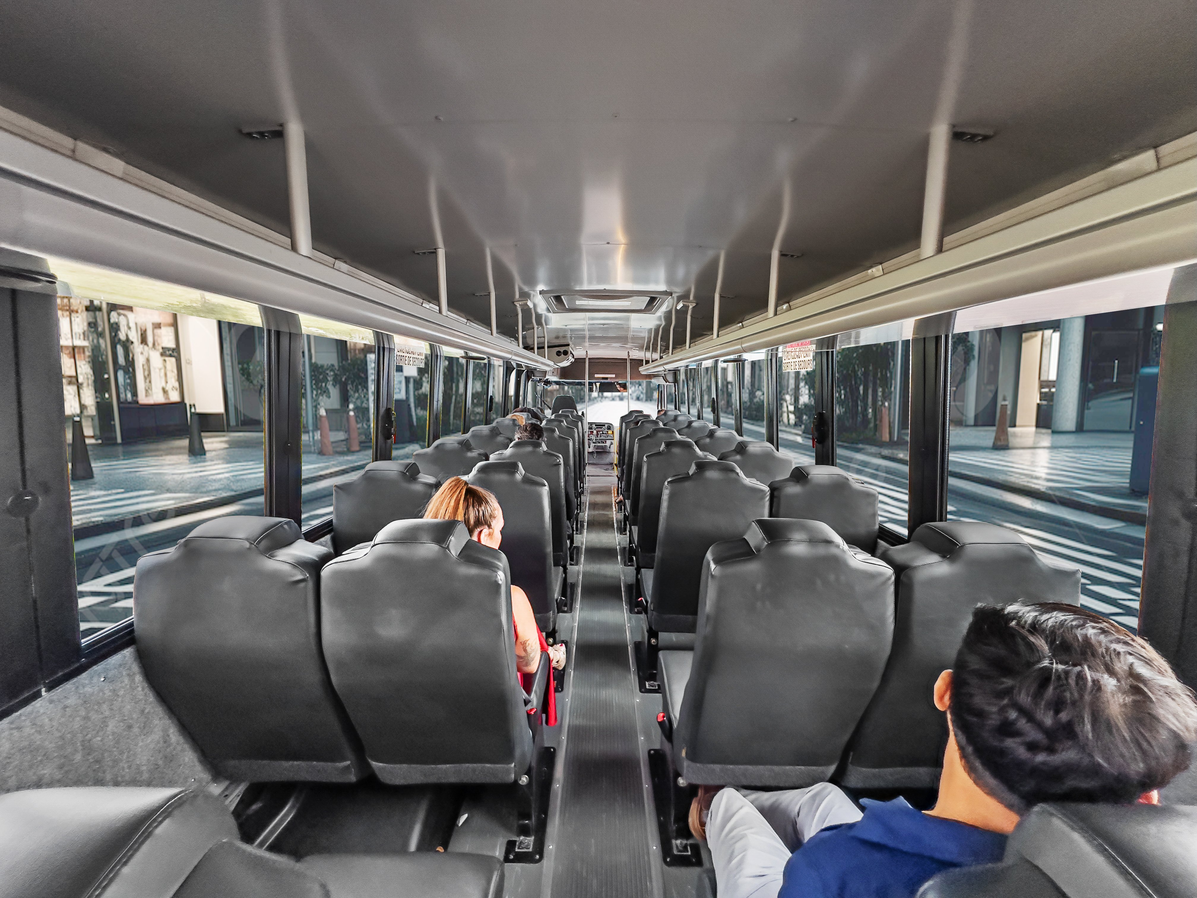 36 Passenger Shuttle Bus people 3