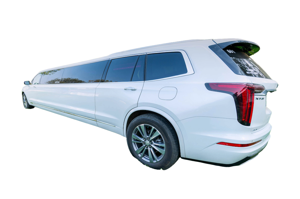 AM PM Limousine Side of Car